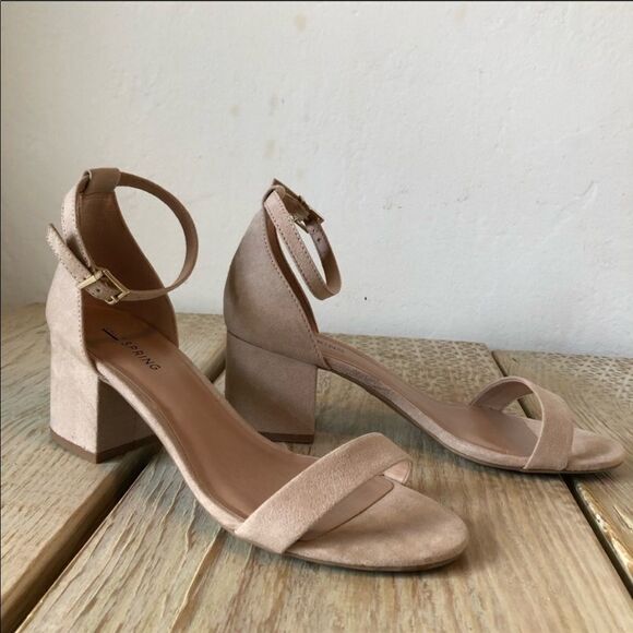 ✨HP✨Stangarone Suede Open Toe Ankle Strap Sandals✨ - Picture 3 of 9
